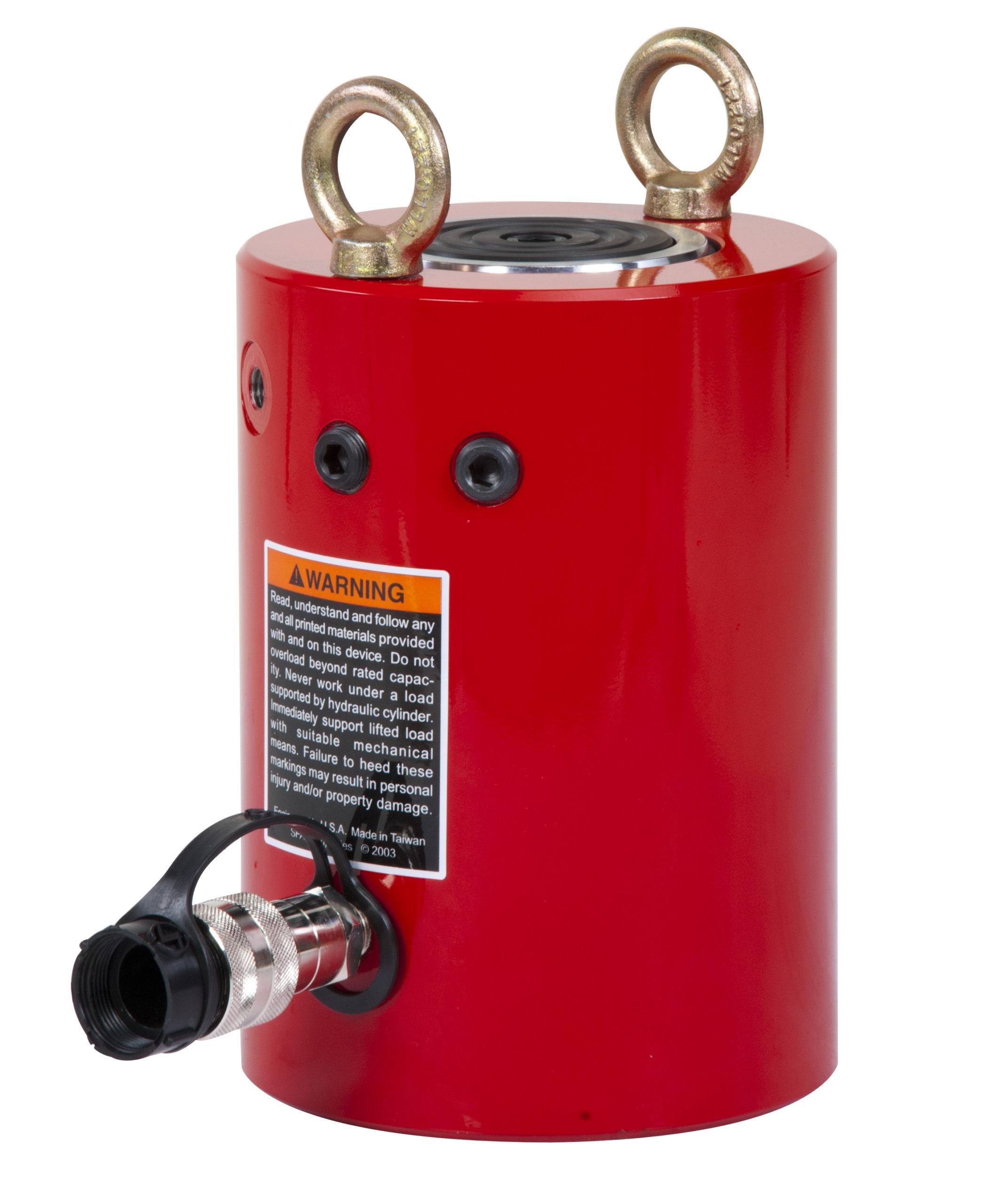 Högtonnagecylinder Enkelv.