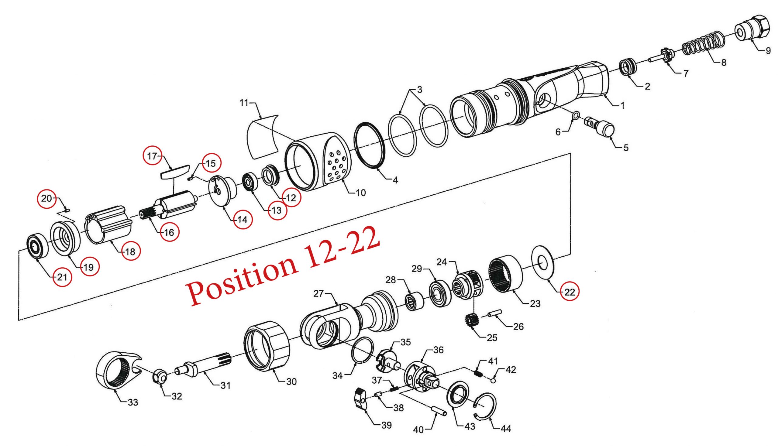 Motor Kit 109xpa-mk
