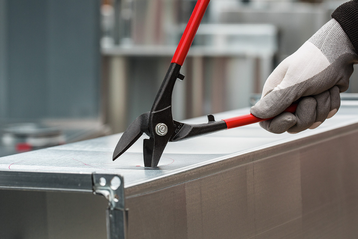 Erdi Plåtsax Pro. Vänster