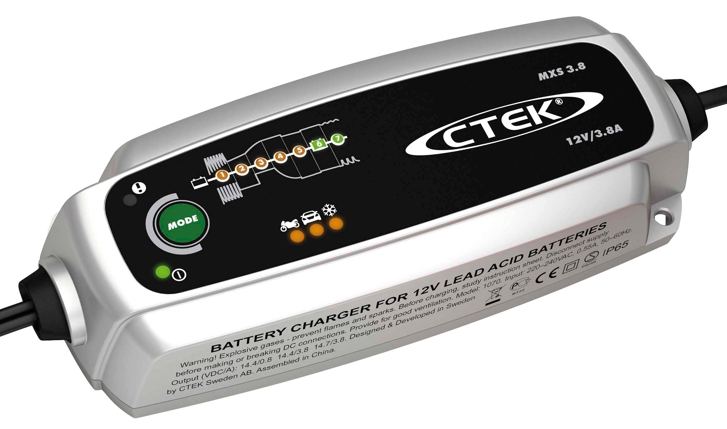 Batteriladdare Mxs 3.8