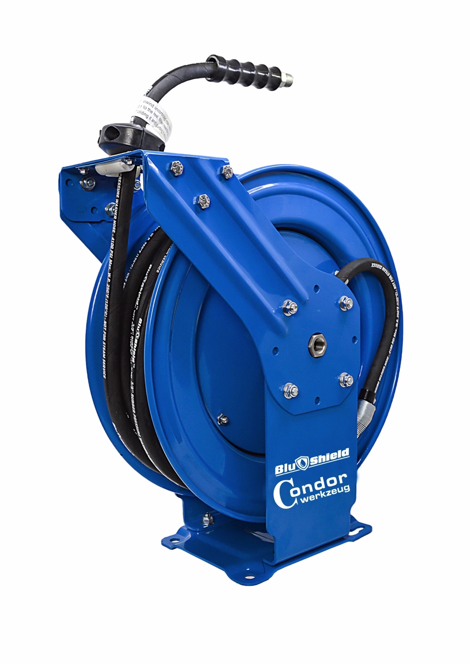 BluShield högtrycksvinda 20m 3/8" kevlar hetvatten