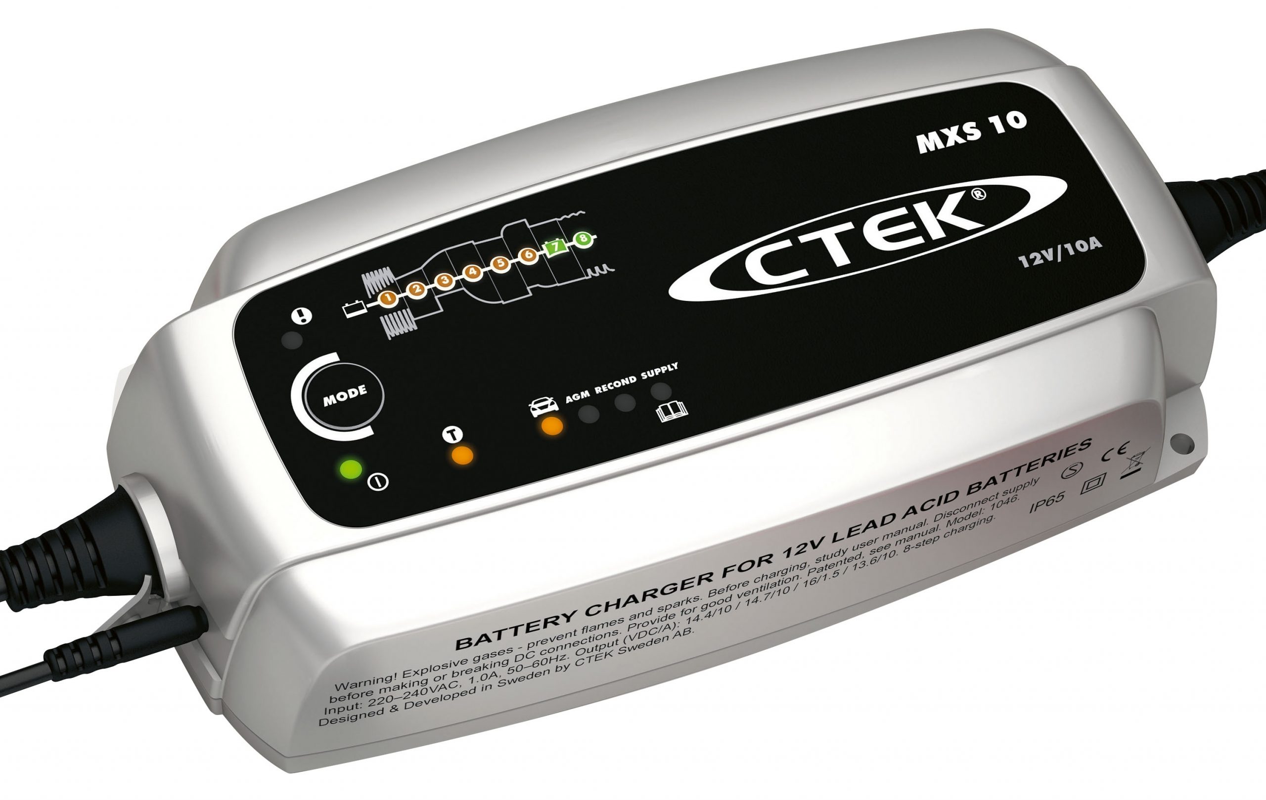 CTEK BATTERILADDARE MXS 10
