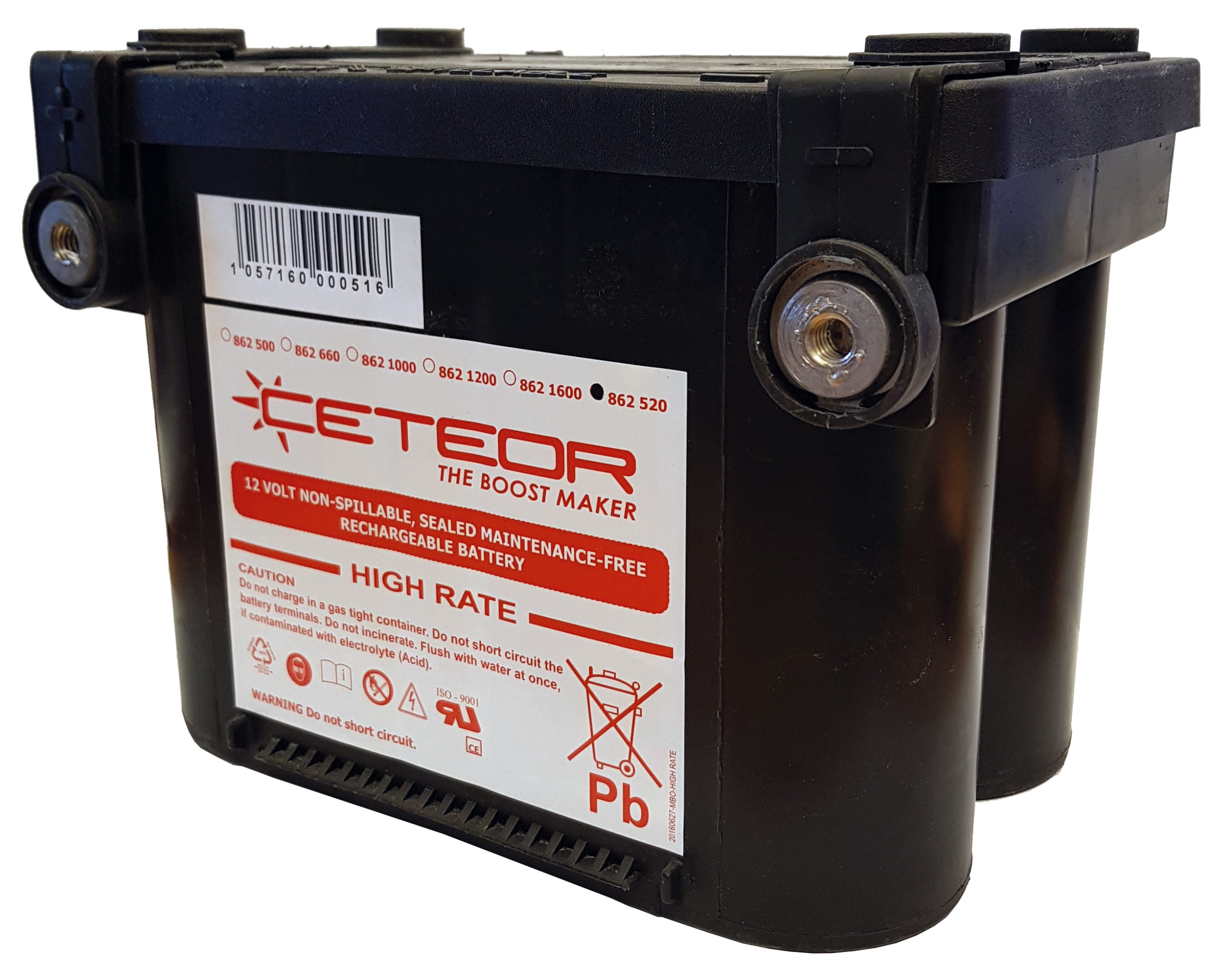 Batteri 1600a Attack 7750