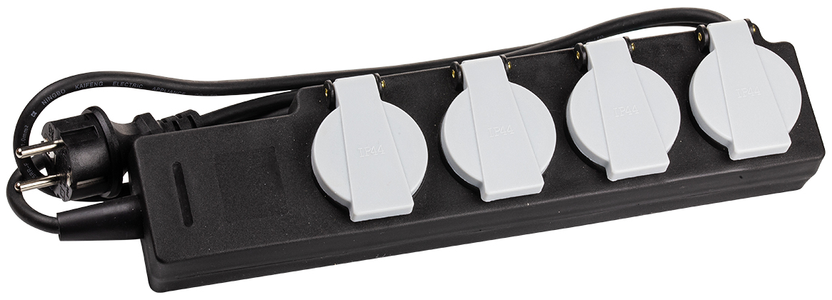 Grenuttag Låda 1-fas 4 Uttag