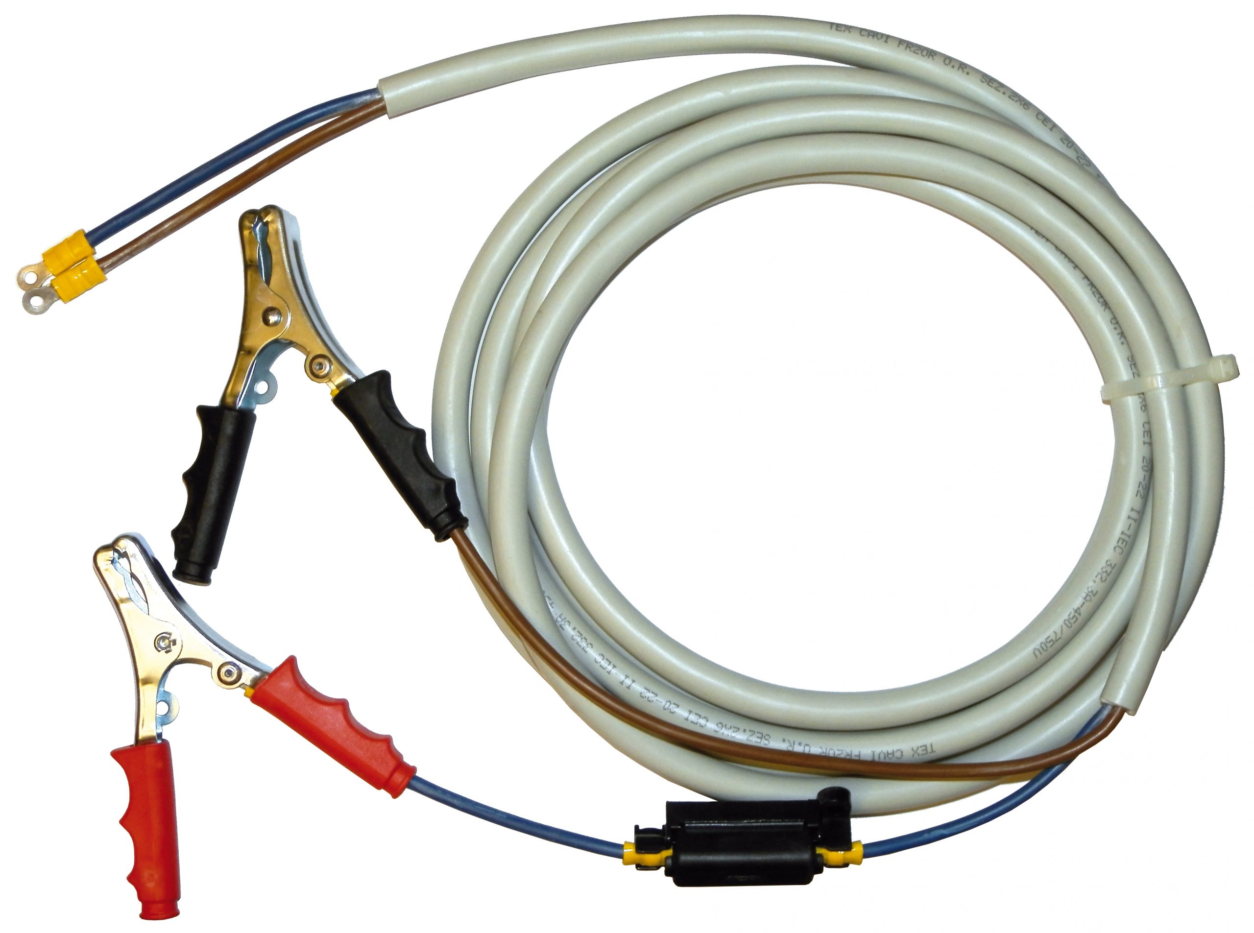 Kabelkit 4 M 2x6 12/24 Volt