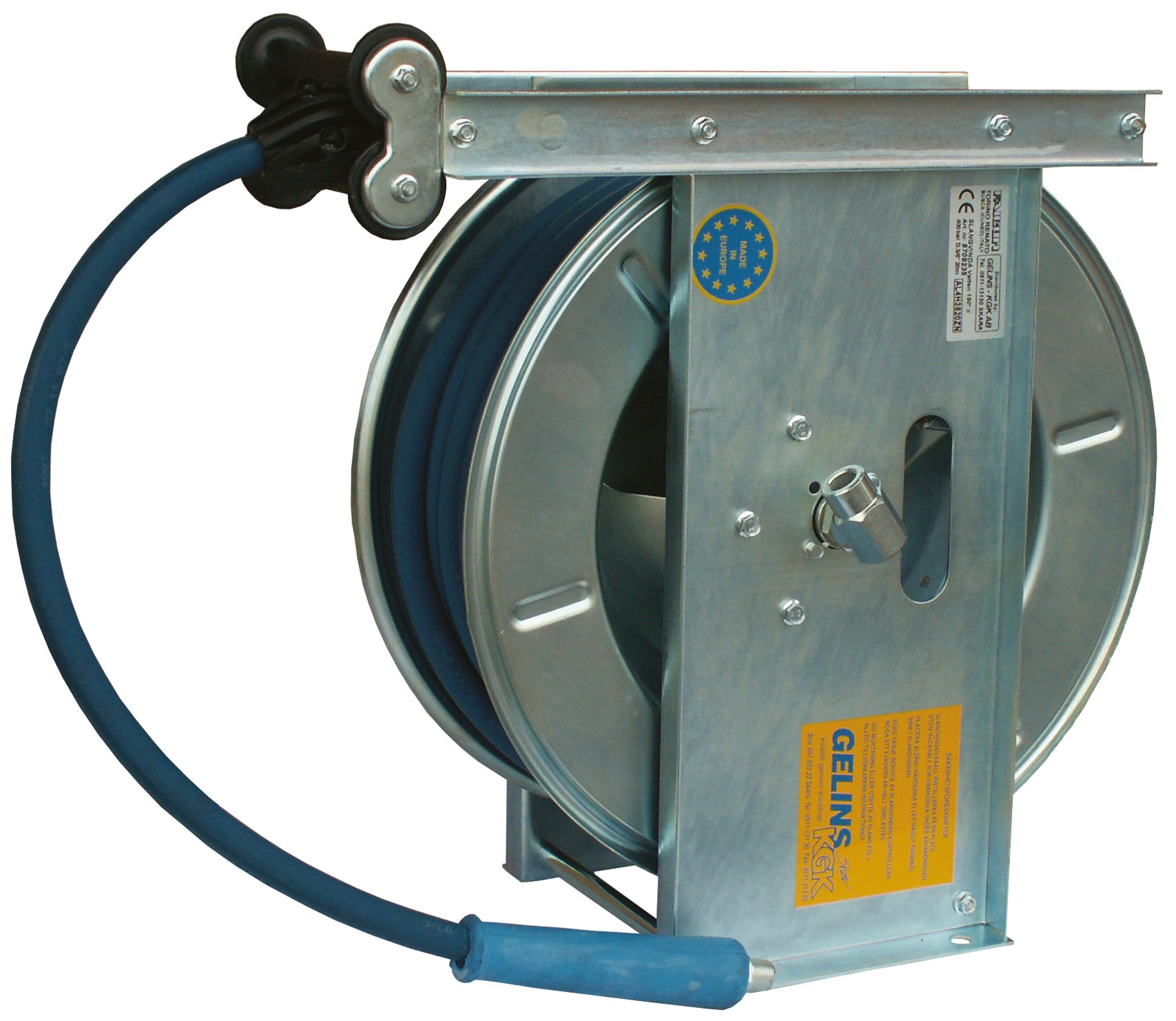 Slangvinda Galv 400b 3/8" 20m