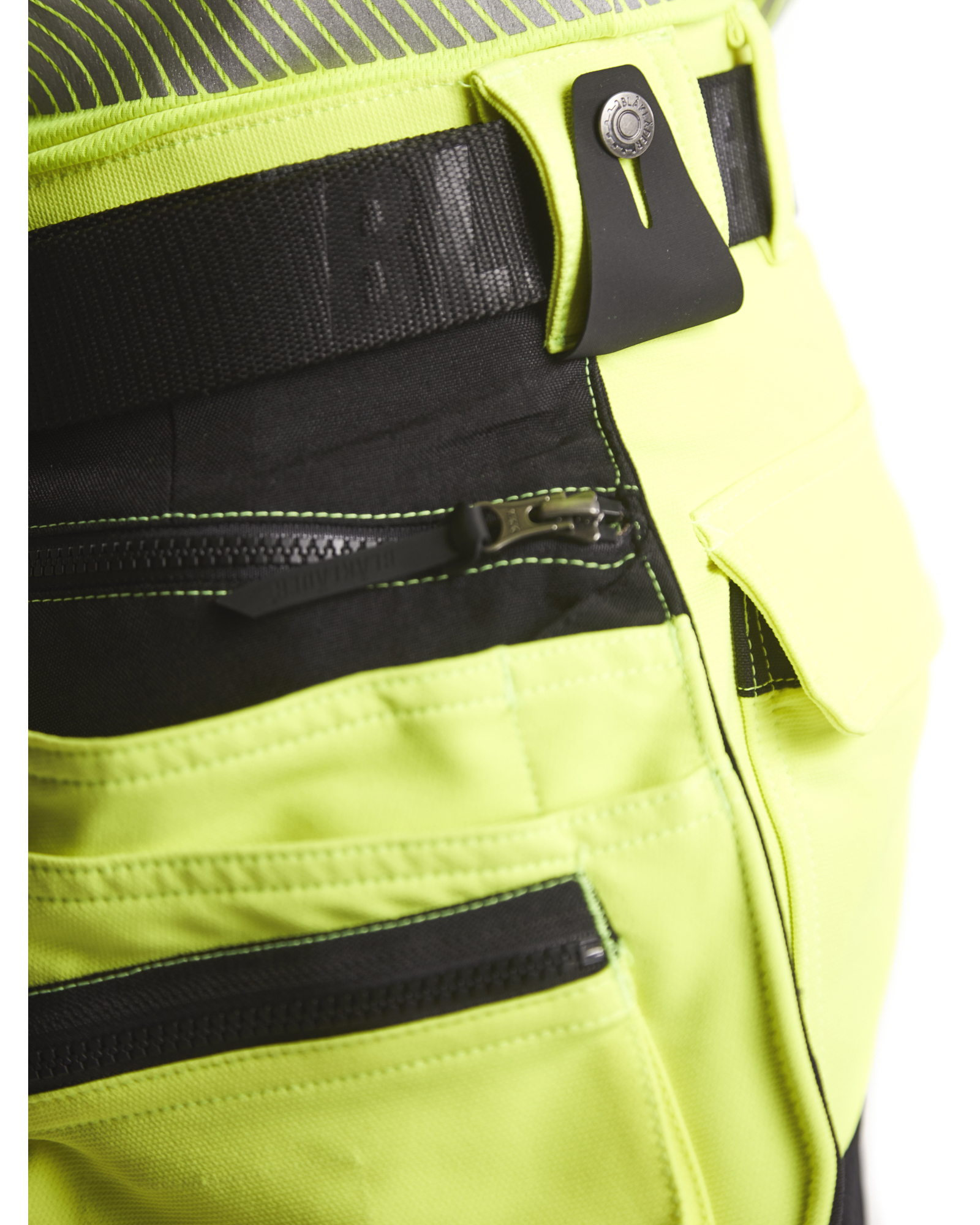 Varselbyxa 4-vägsstretch Herr Varselgul/Svart C48