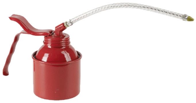 Smörjkanna Plåt Böjlig Pip