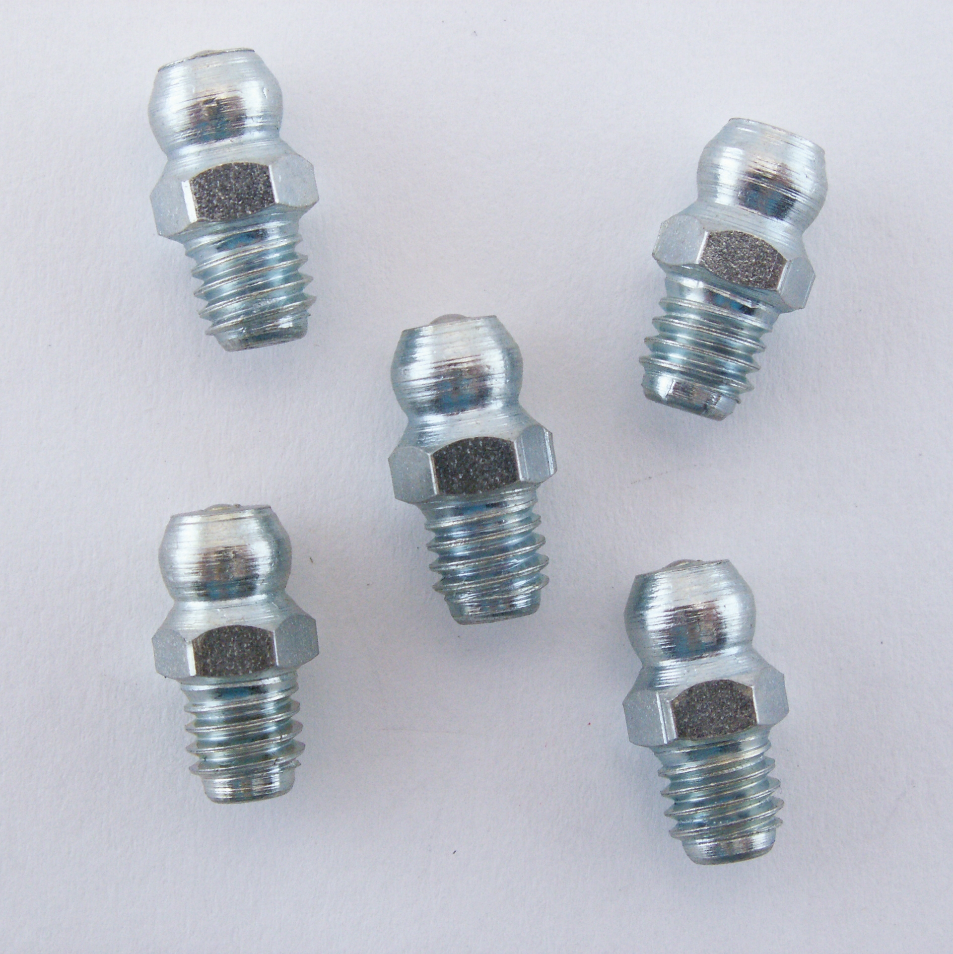 Smörjnippel M6x1,00 Rak 5 St