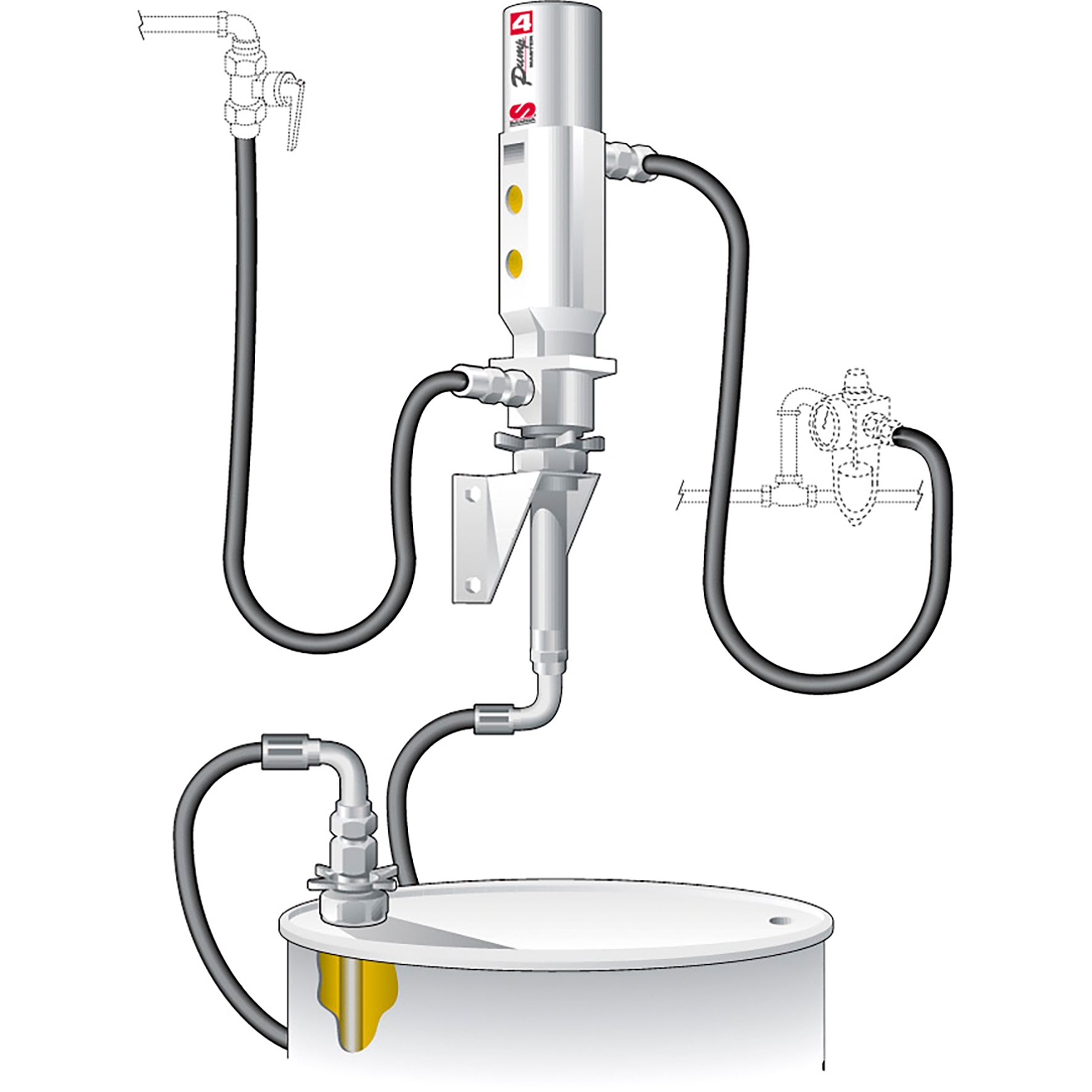 Oljepump 3:1 Komplett