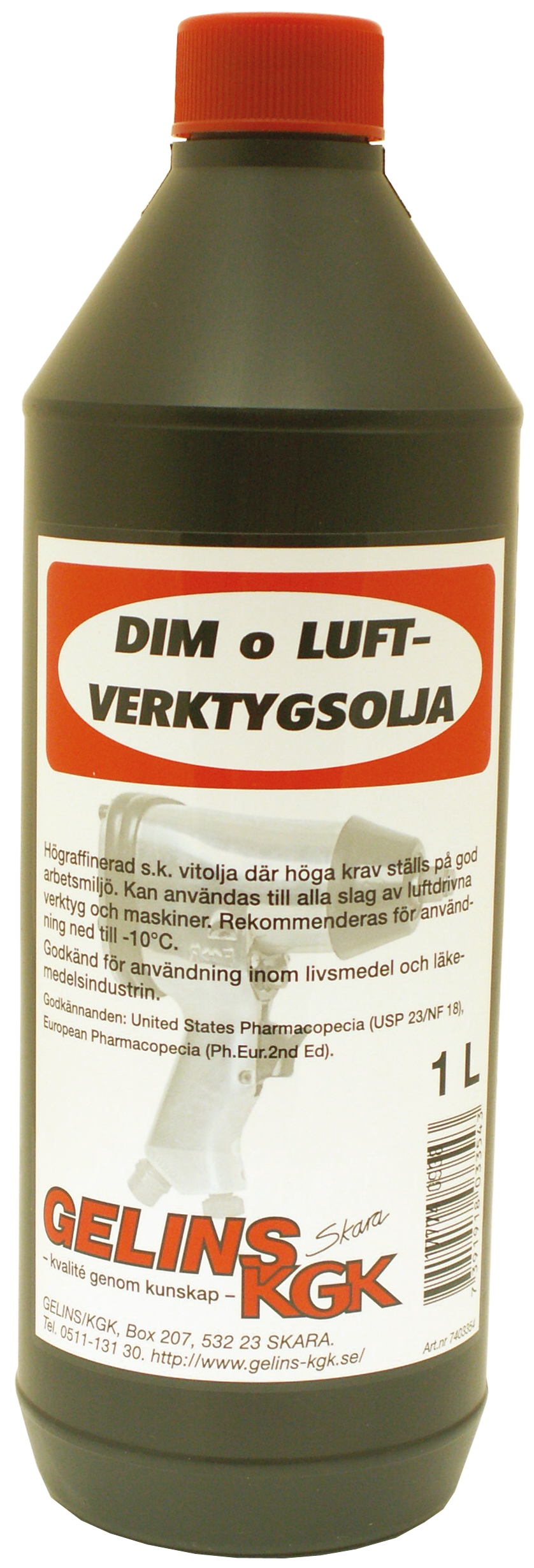 Dimsmörjolja 1 Liter