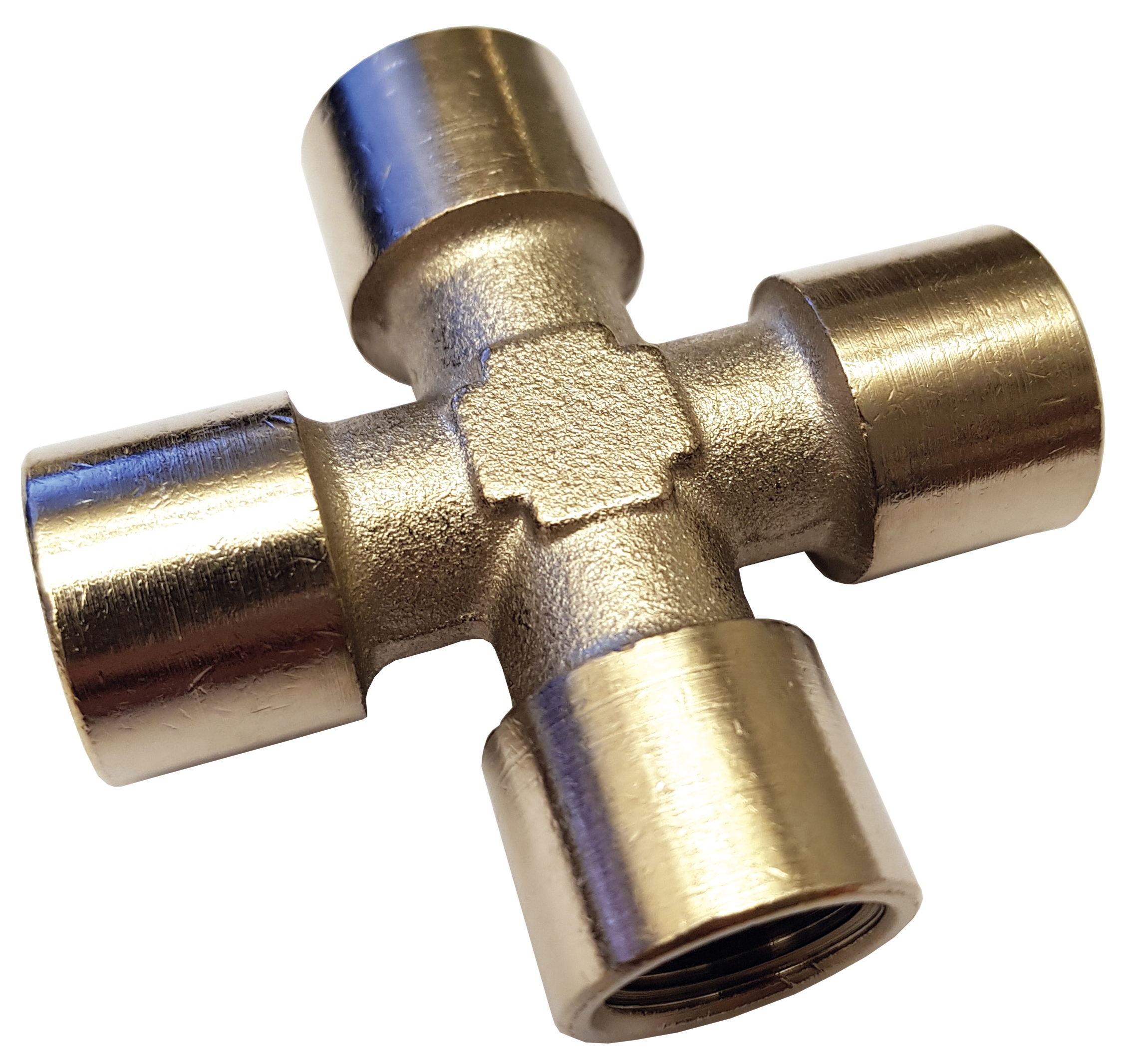 X-rör 4-väg 1/4" Inv R8