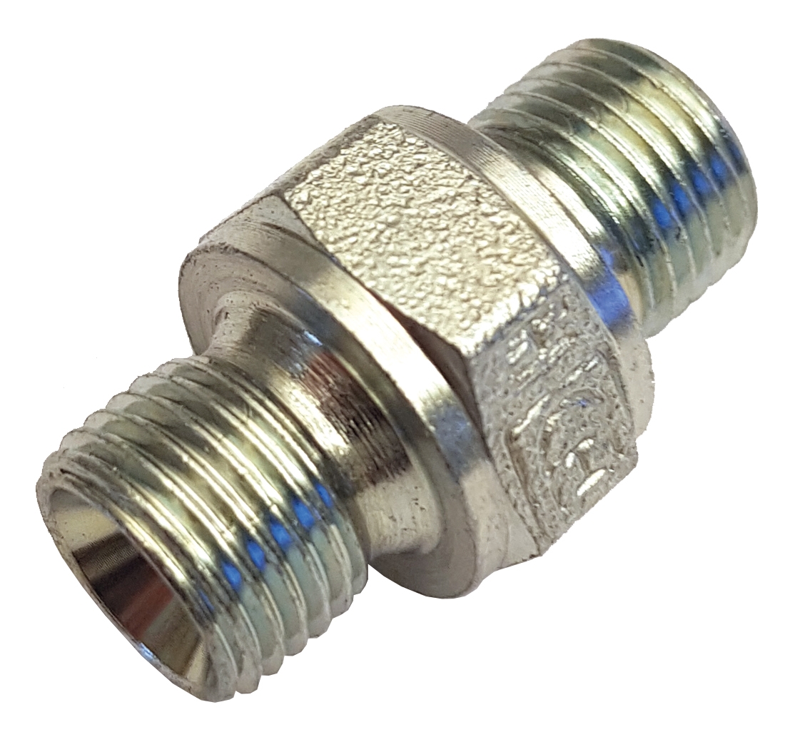 Sexkantnippel Stål 1/8" Utv