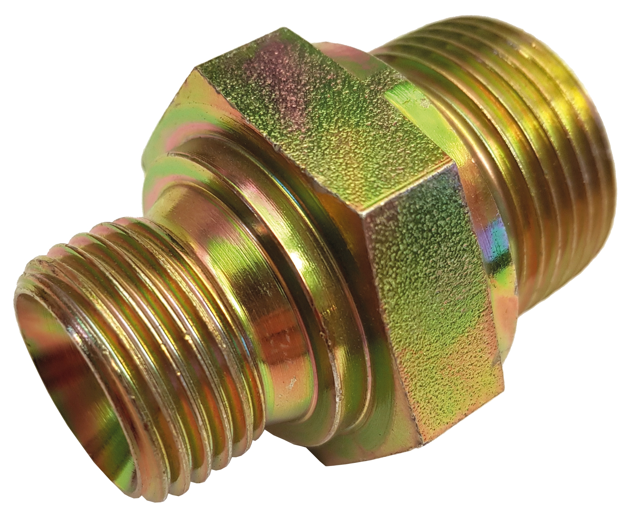 Sexkantnippel Stål 1/2"x3/4" U