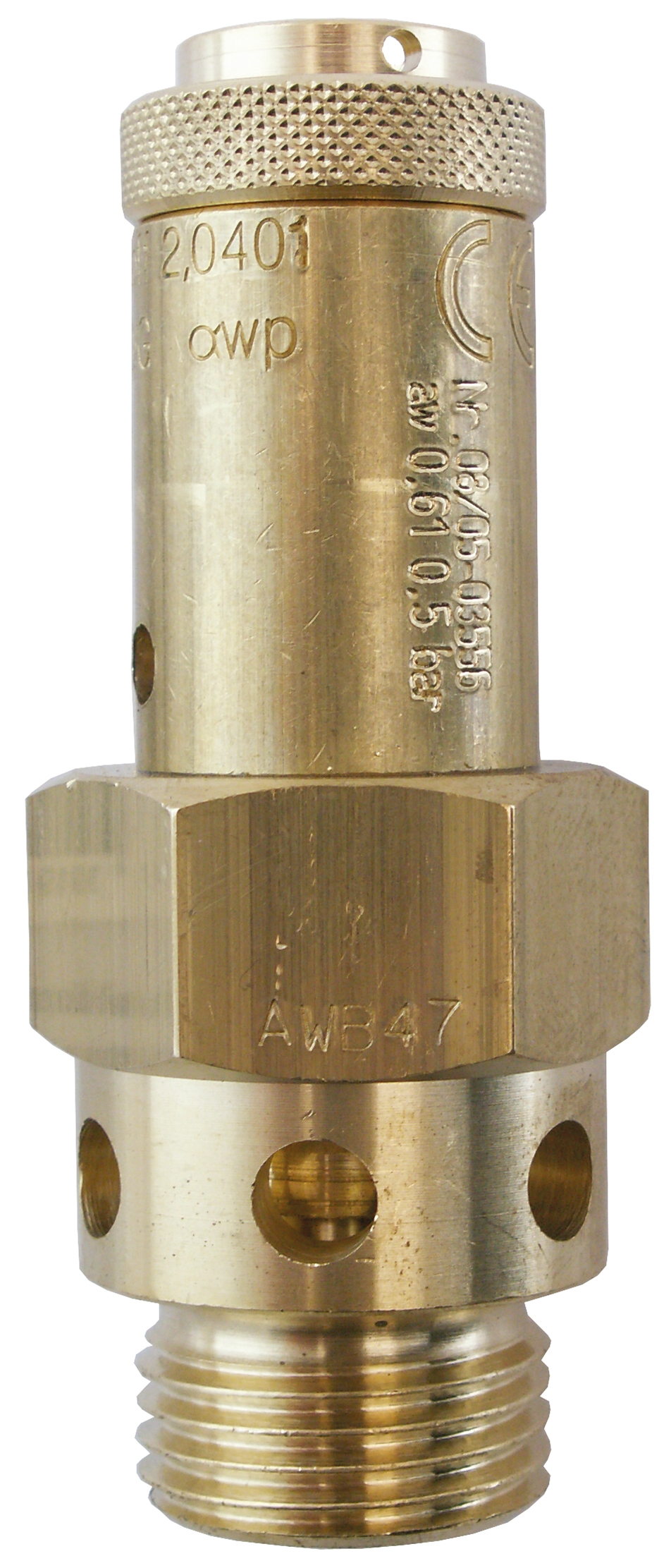 Säkerhetsventil 1/2" 1 Bar