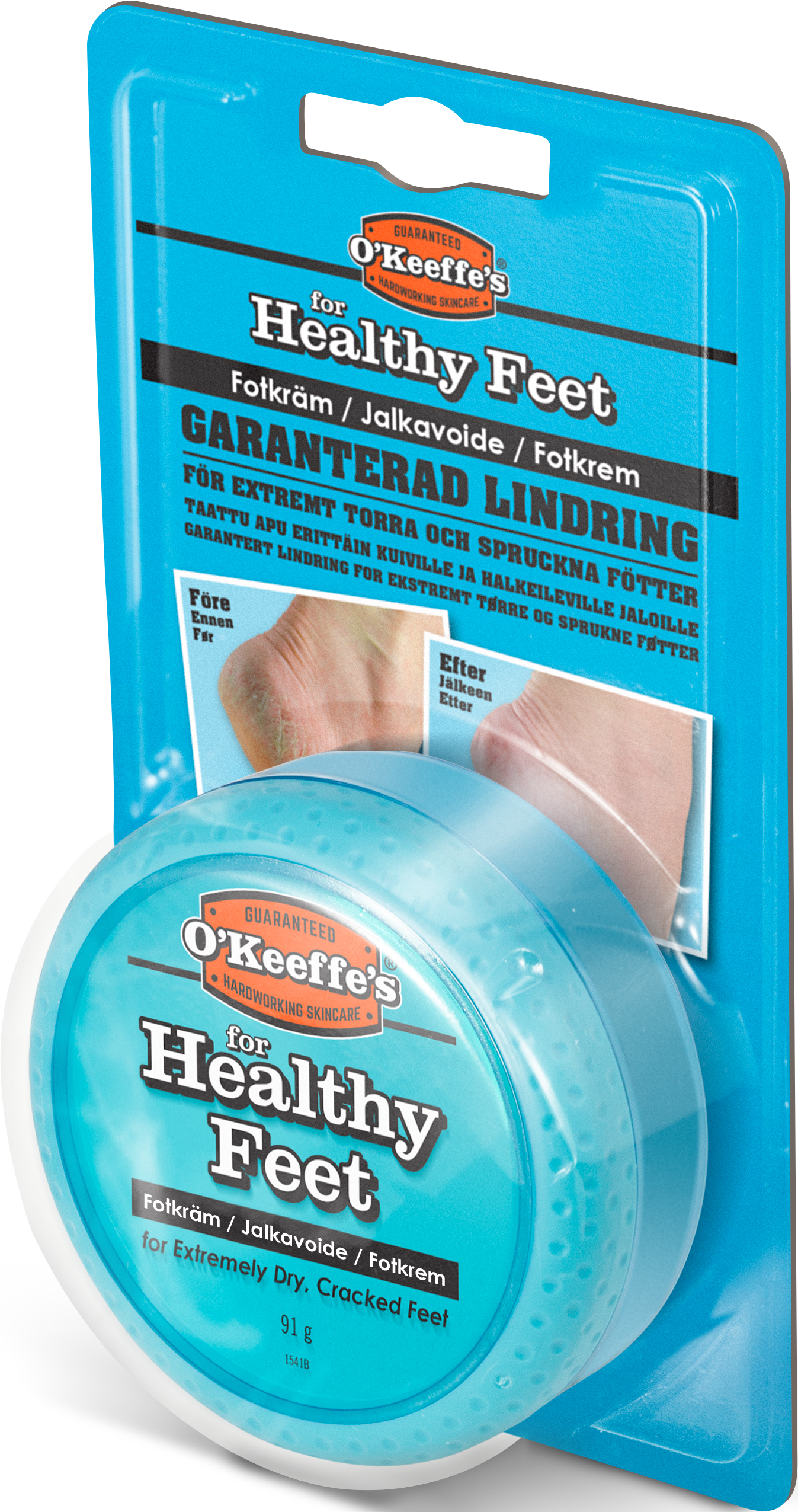 O'keeffe's Fotkräm Healty Feet 91g