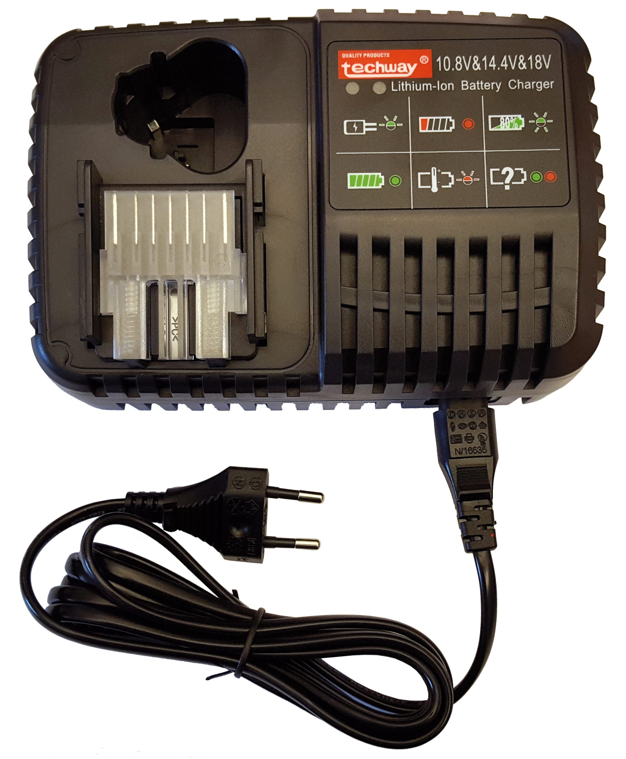 Batteriladdare 18v 3.0a 220v