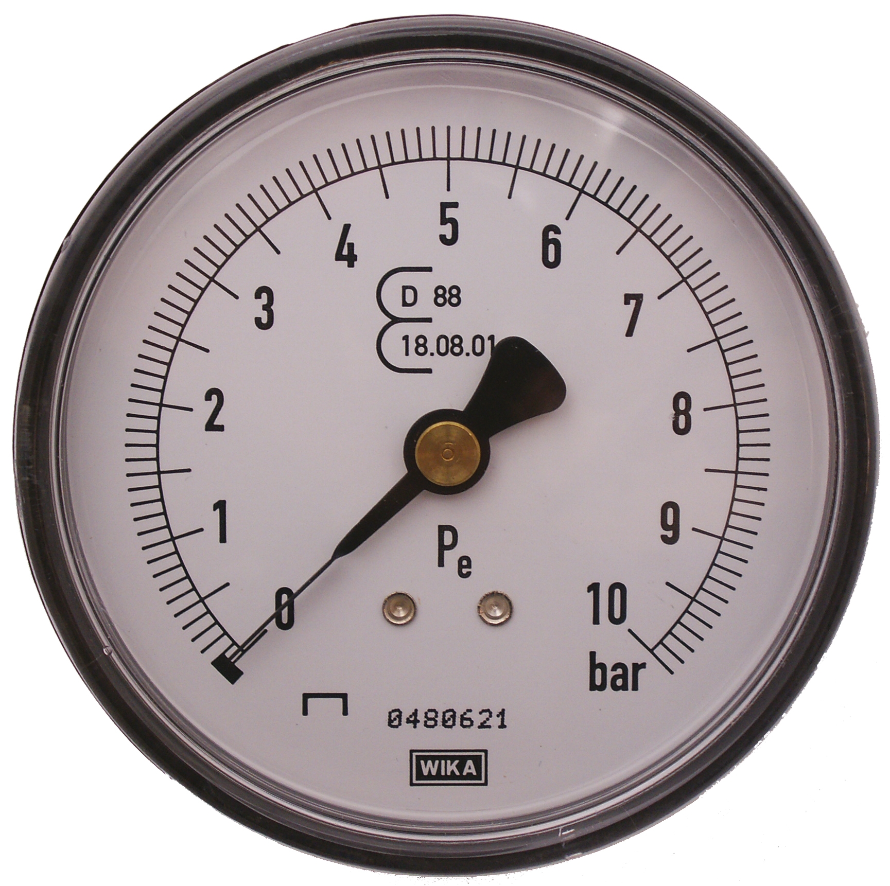 Manometer 4002300 1/4" Bak 10b