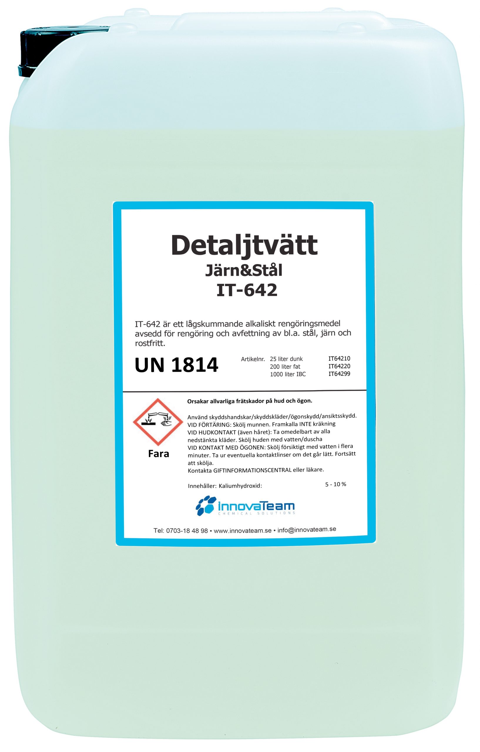 Detaljtvätt Järn & Stål 25l