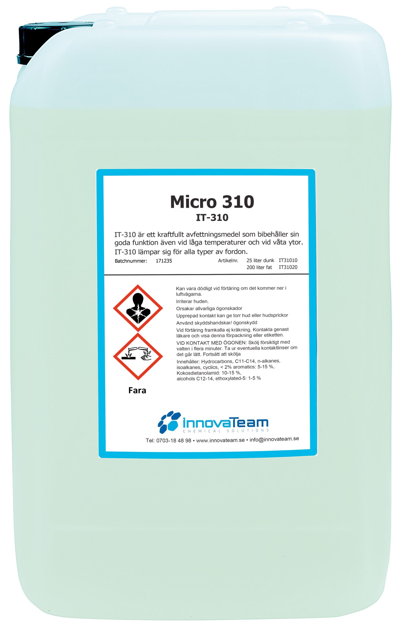 Microavfettning 310 25l