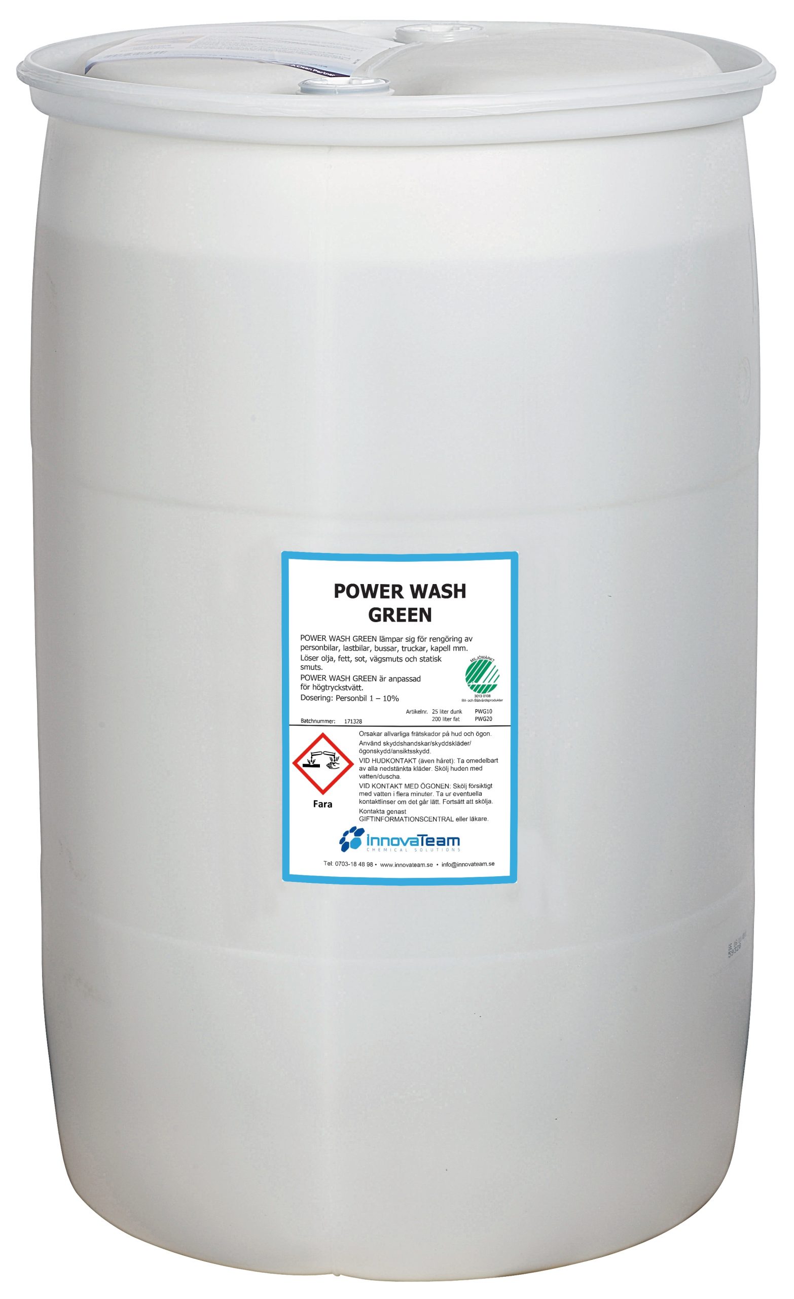 Power Wash Green 200l