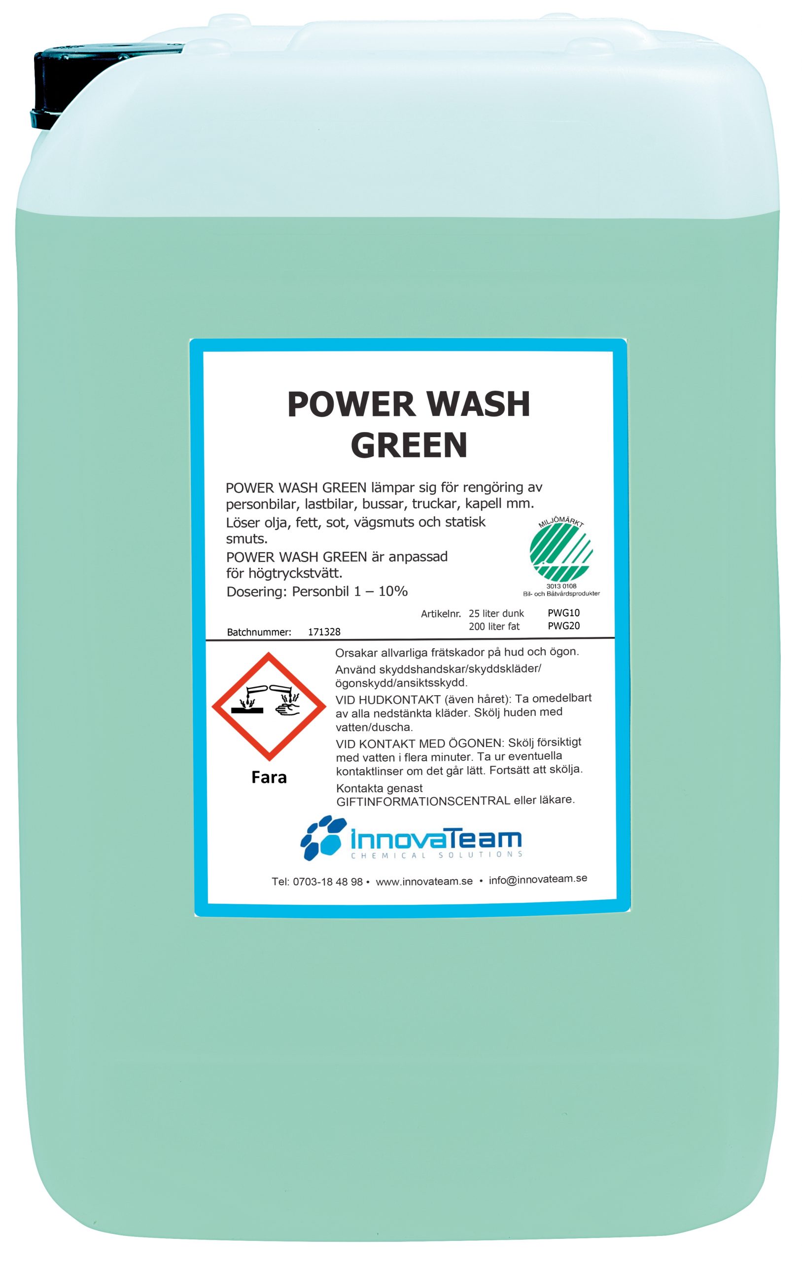 Powerwash Green 25l