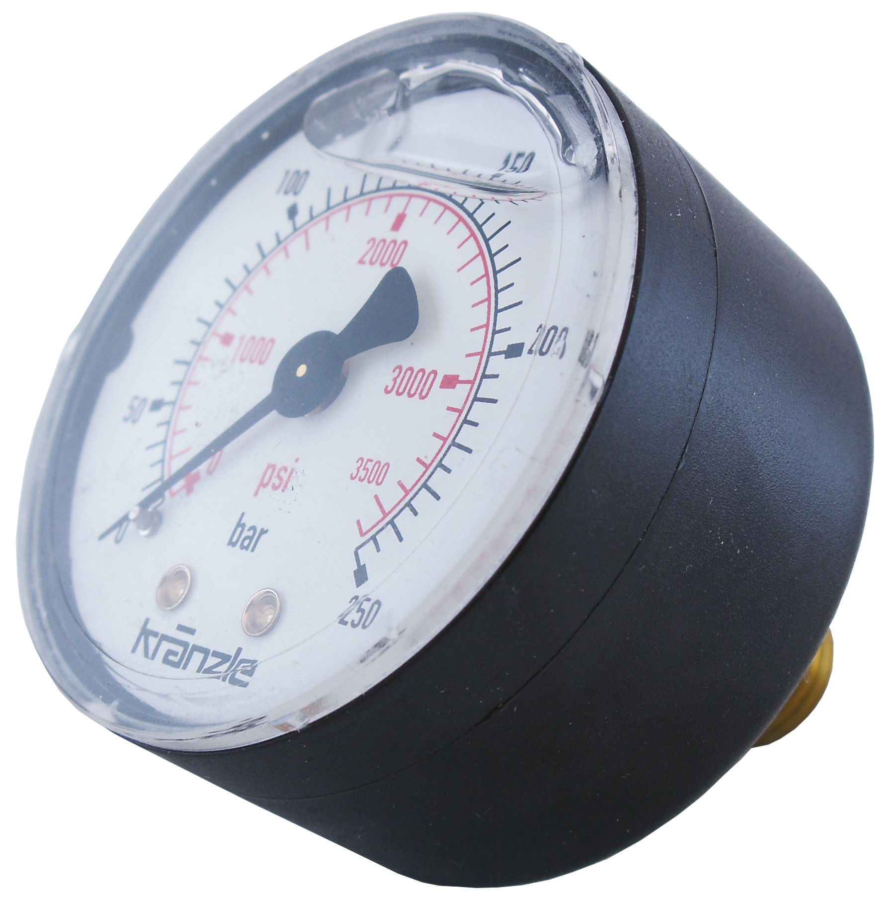Manometer 1/4" 250bar 50mm Bak