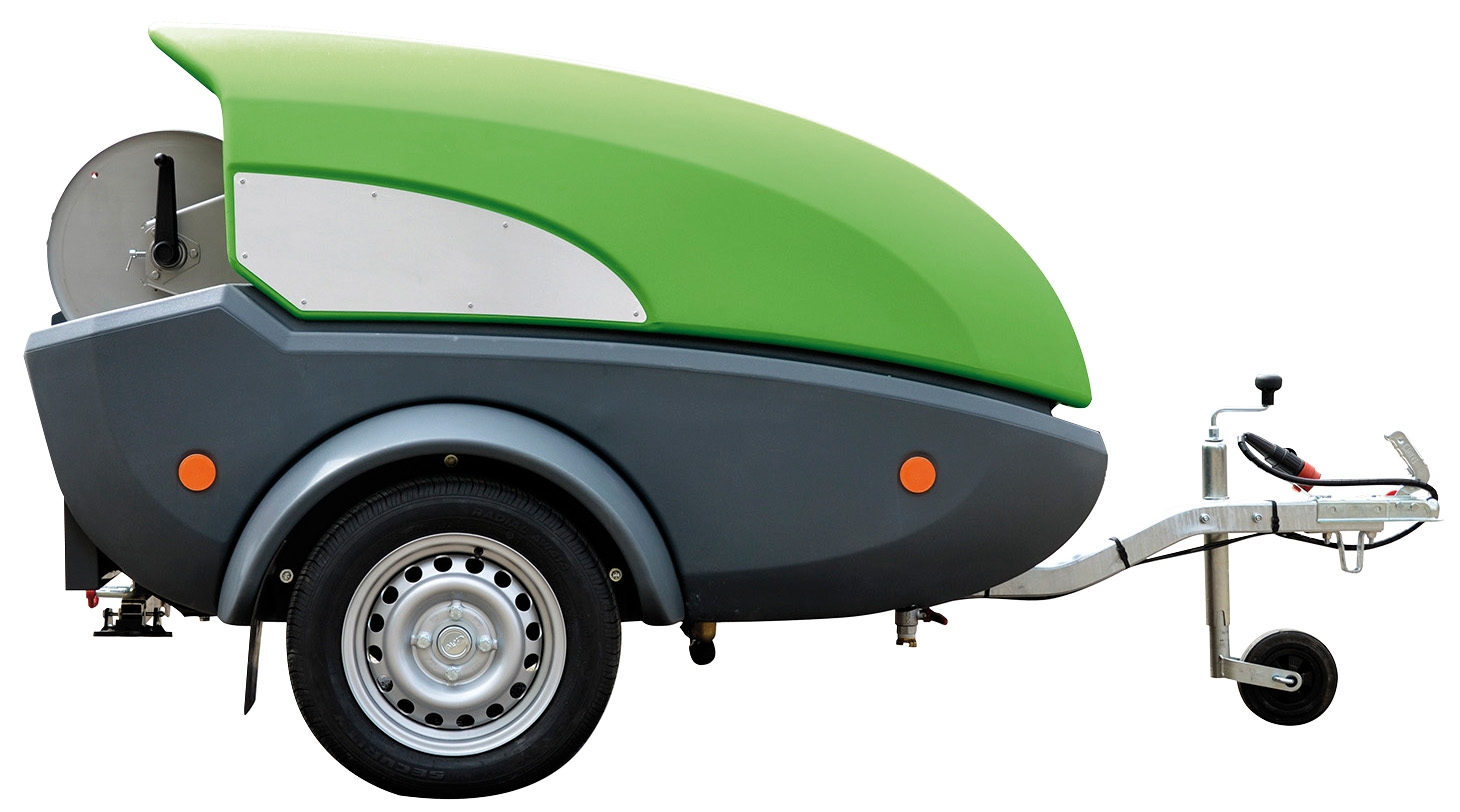 Dieseldrivet Dibo Tvättsläp