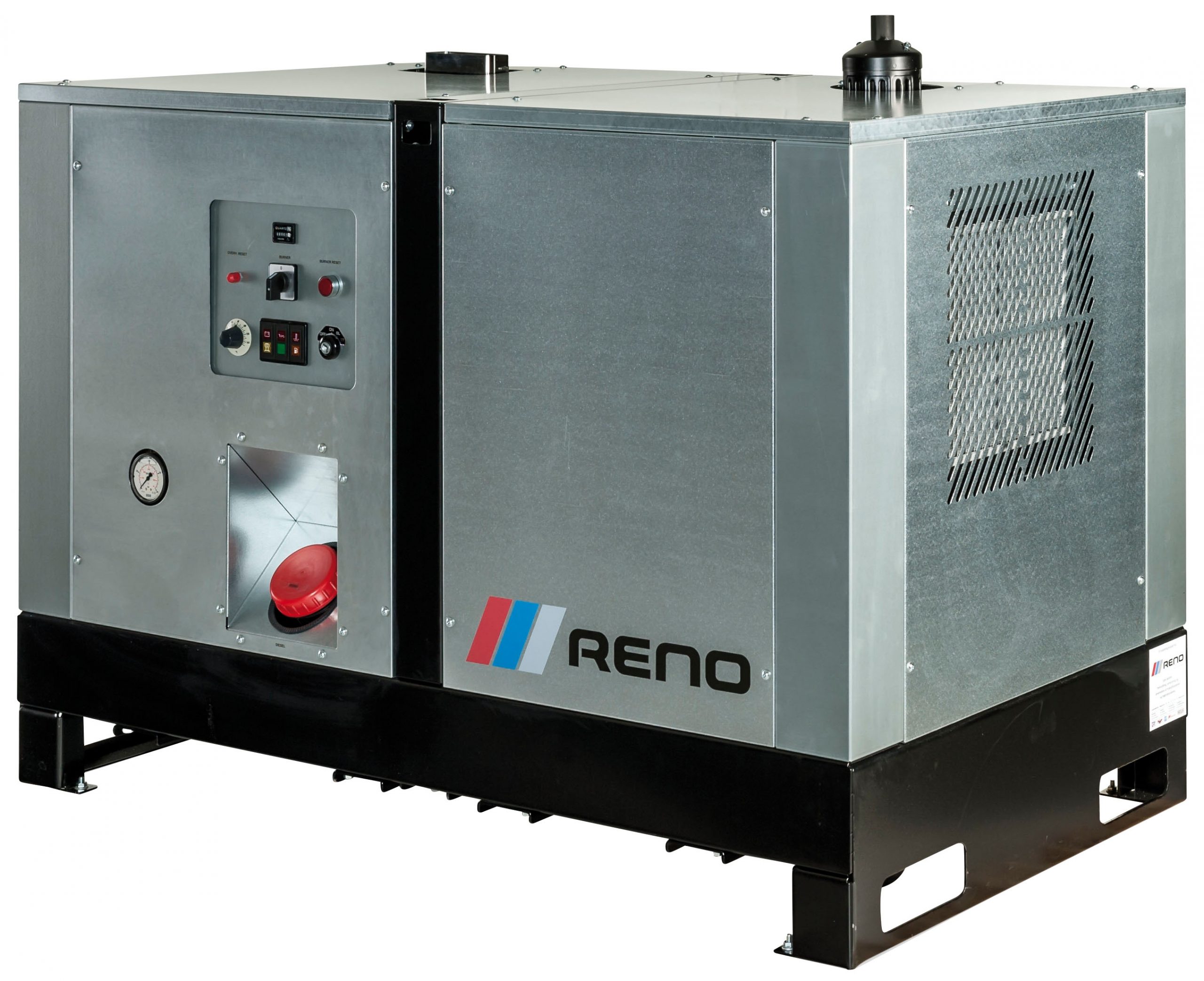 Dieseldriven Hetvattentvätt