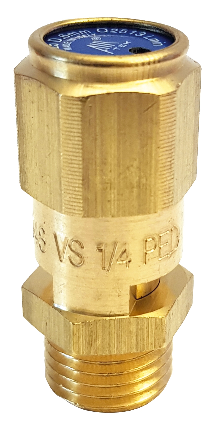 Säkerhetsventil 1/4" 11 Bar