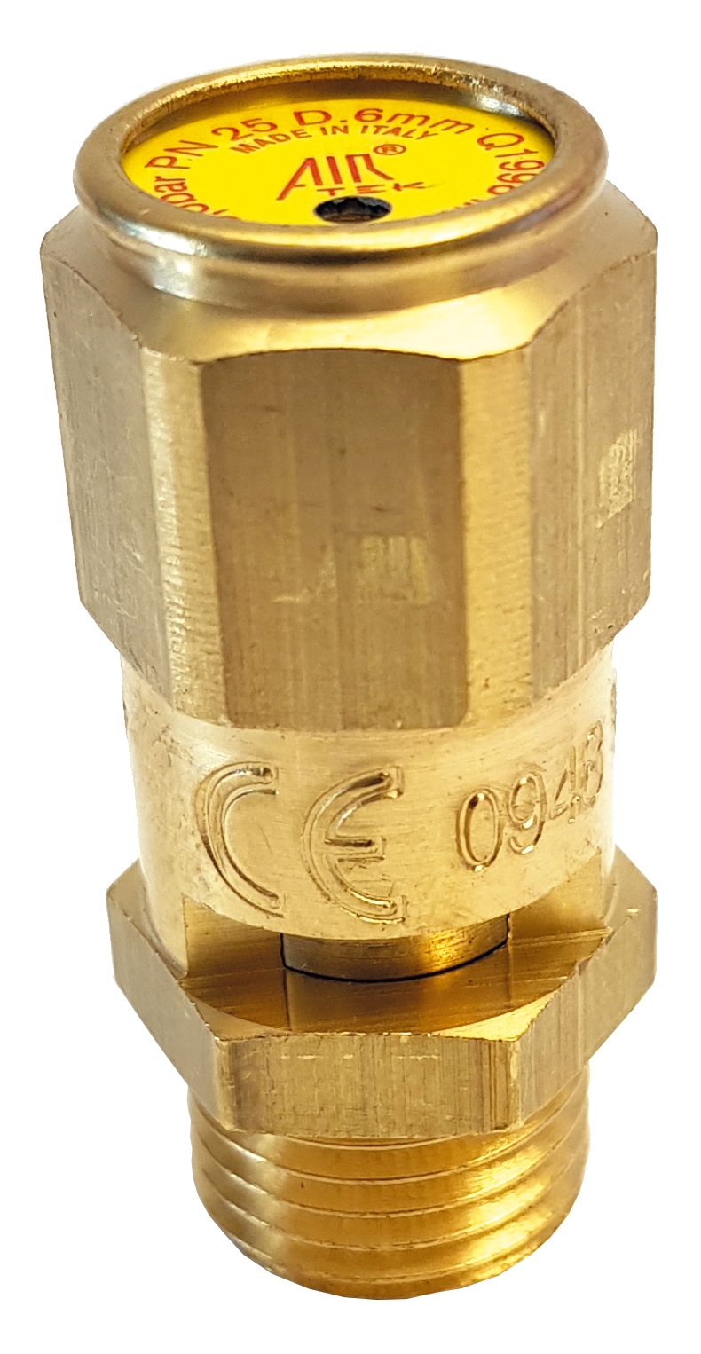 Säkerhetsventil 1/4" 8,5 Bar