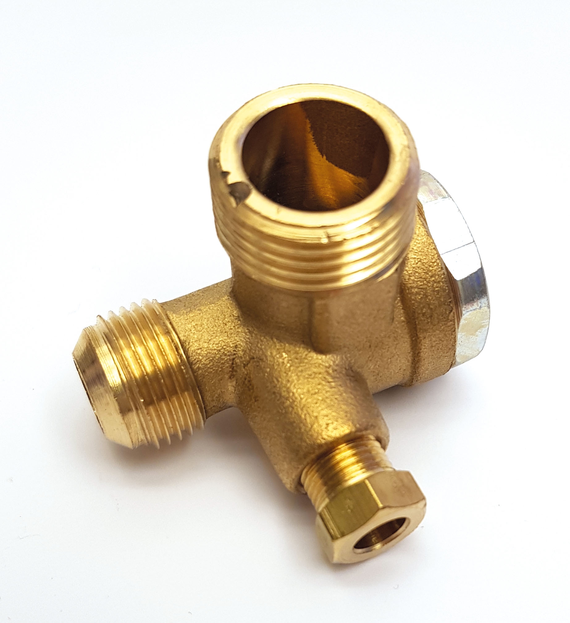 Backventil 1/2"x3/8" T-modell