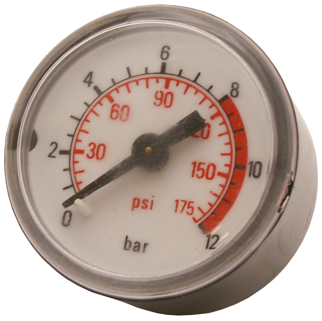 Manometer 1/4" 12 Bar 50mm Bak