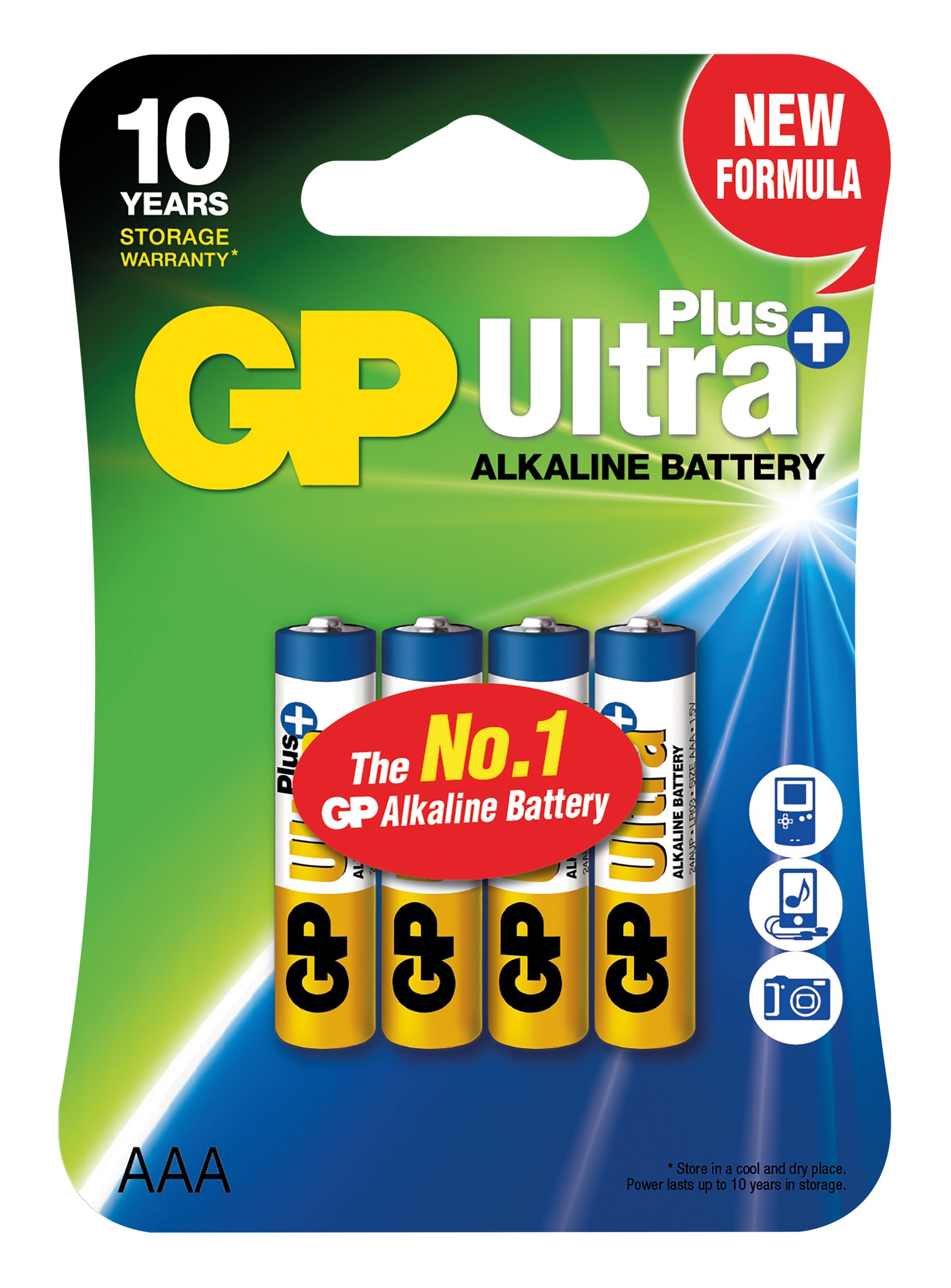 Batteri Gp Aaa/4-pack Blister