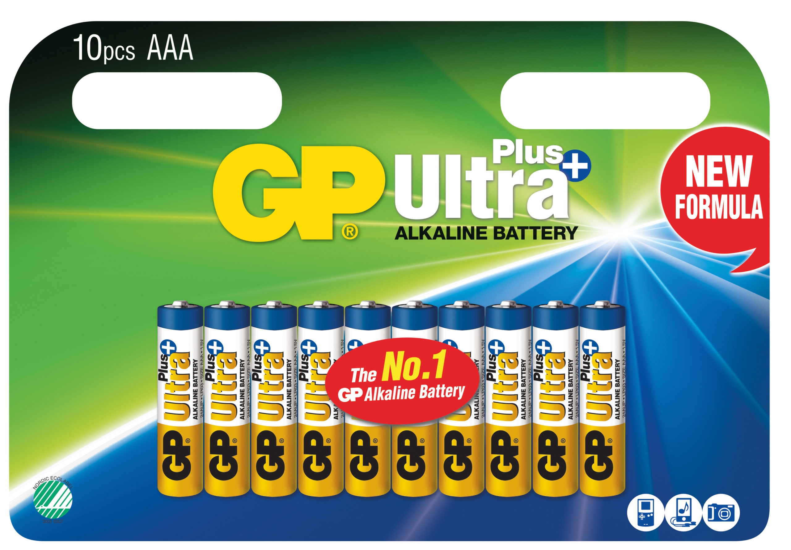 Batteri Gp Aaa/10-pack Blister