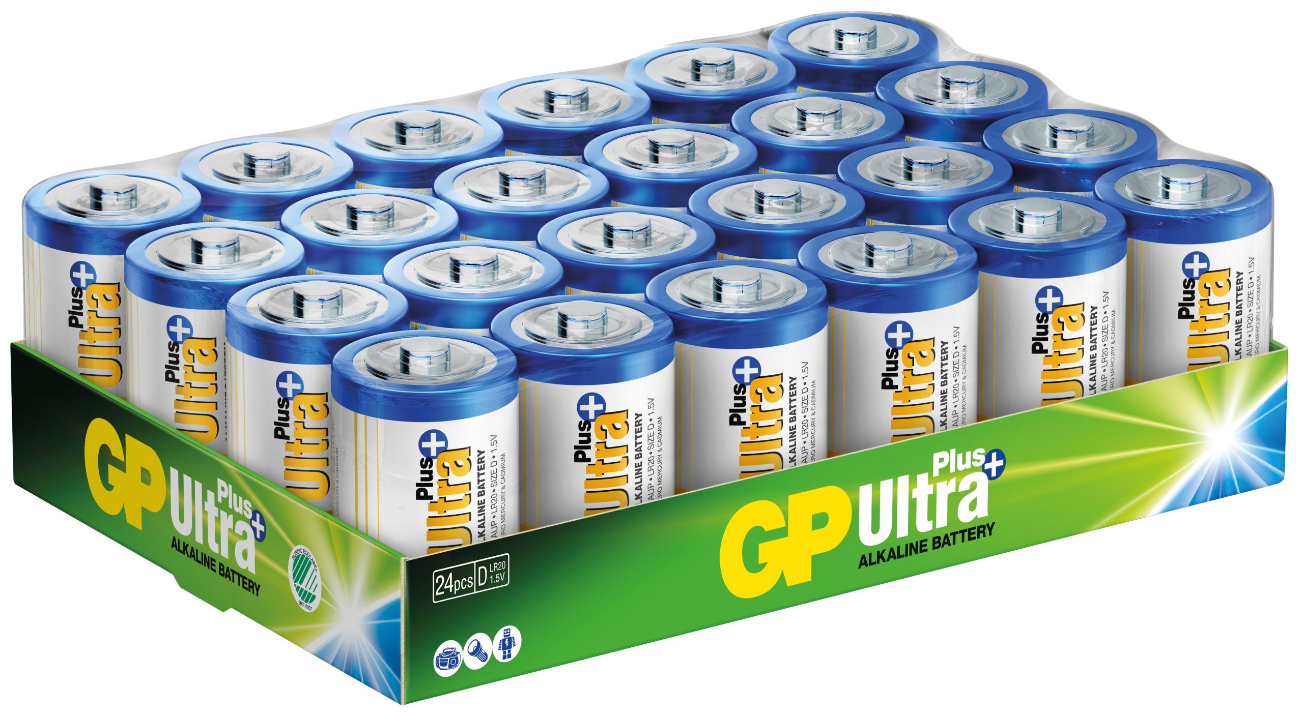 Batteri Gp D/24-pack Bulk