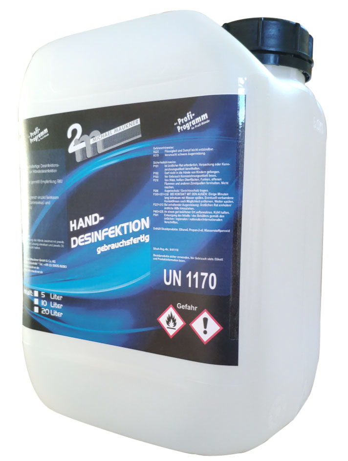 2m Handdesinfektion 85+ 5l