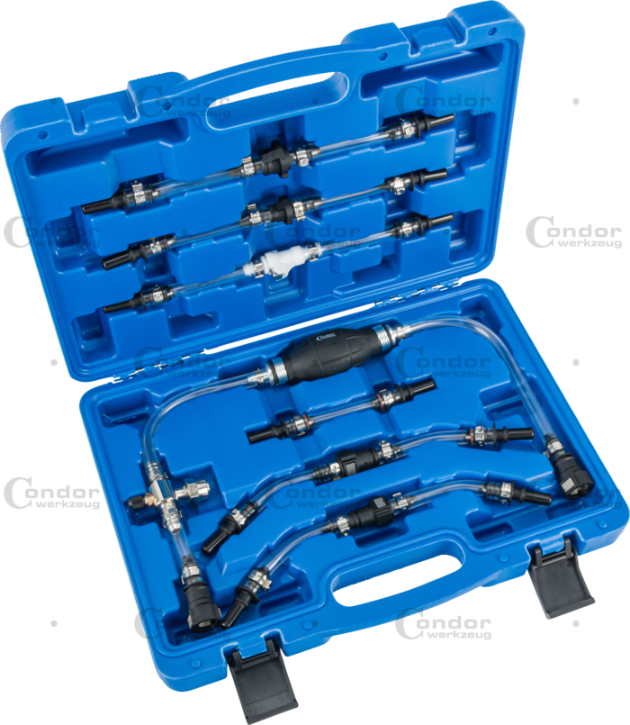 Luftnings- och primingsats för dieselbränsleledningar