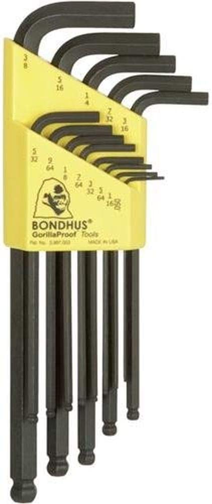 Bondhus Blx13 Insexnyckelsats 0,05-3/8" M Kula