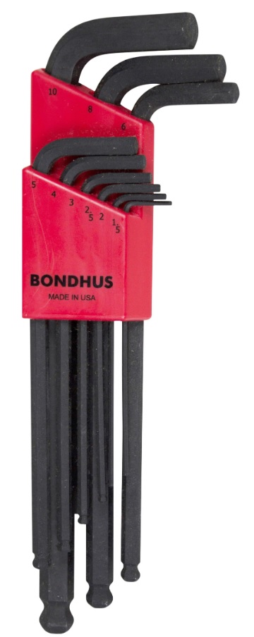 Bondhus Blx9 Insexnyckelsats 1,5-10mm M Kula