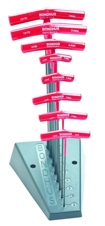 Bondhus Btx80m/s T-handtagset  2-10mm