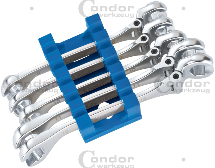 Bromsluftningsnyckelset ledbar 