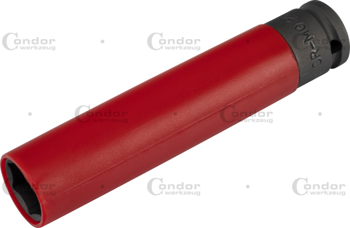 Hjulmutterhylsa 1/2" extra lång 6-kant