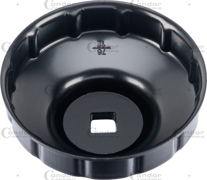 Oljefilternyckel 3/8" 6-45 räfflor