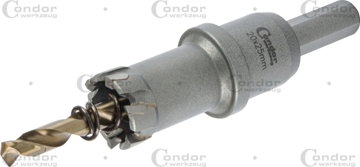 Hålsåg, hårdmetall, planskärande, ø 20 mm