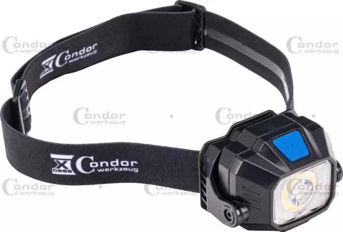 Batteridriven pannlampa trådlös laddning COB-LED