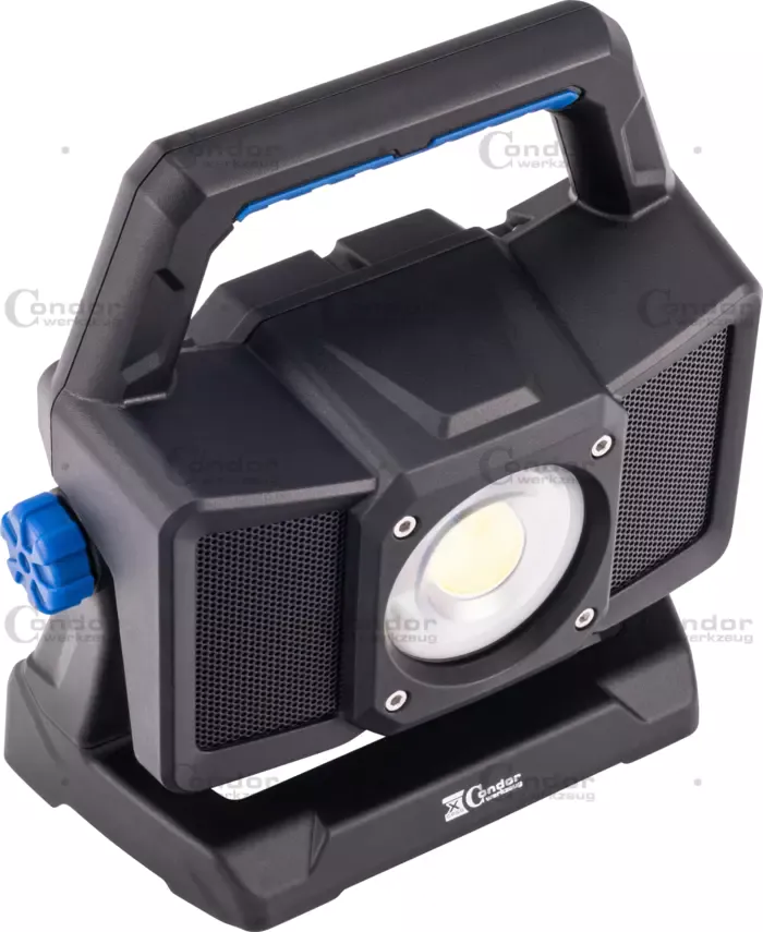 Batteridriven arbetslampa Bluetooth-högtalare COB-LED