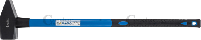 Slägga, glasfiberskaft, 5 kg