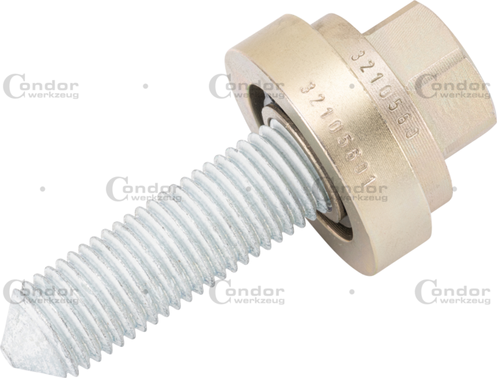 Spännmutter M20, kort, inkl. nållager