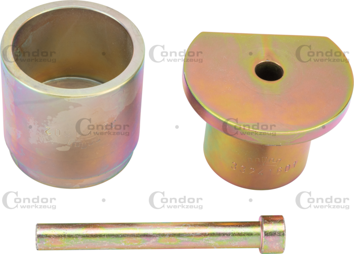 Tryckstyckesats för nedre länkarm, ø 60 mm, framaxel